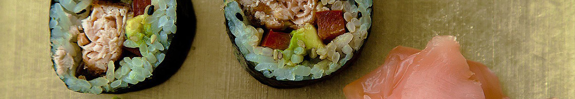 Eating Asian Fusion Japanese Sushi at I Love Sushi.